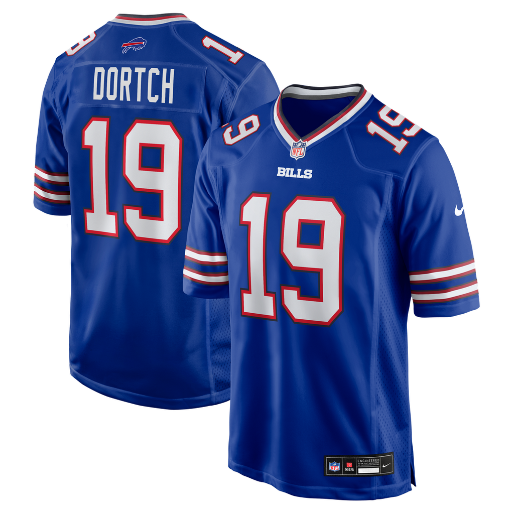 Greg Dortch Buffalo Bills Team Game Jersey - Royal