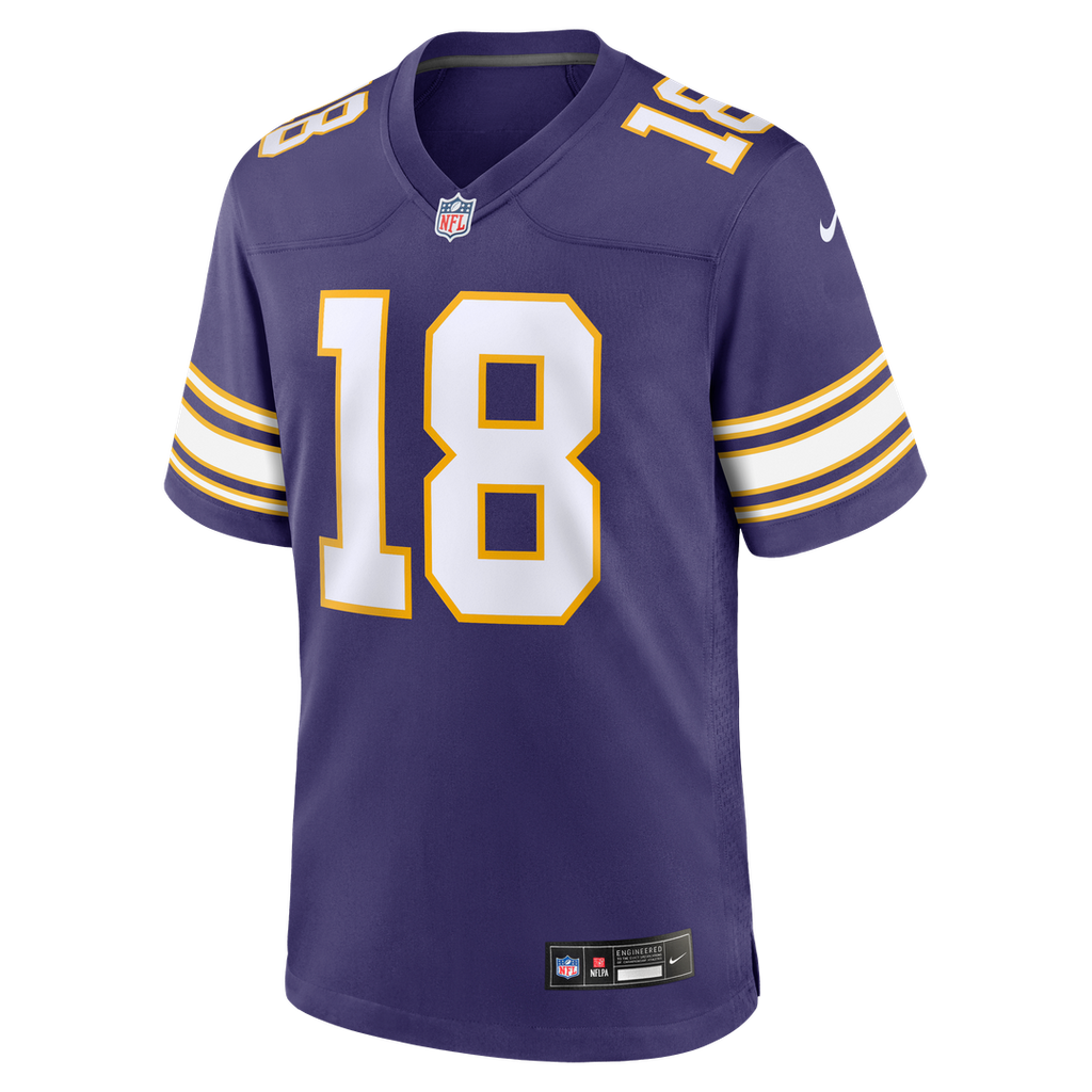 Justin Jefferson Minnesota Vikings Alternate Game Player Jersey - White