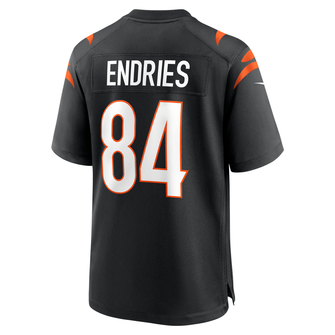 Jack Endries Cincinnati Bengals Team Game Jersey - Black