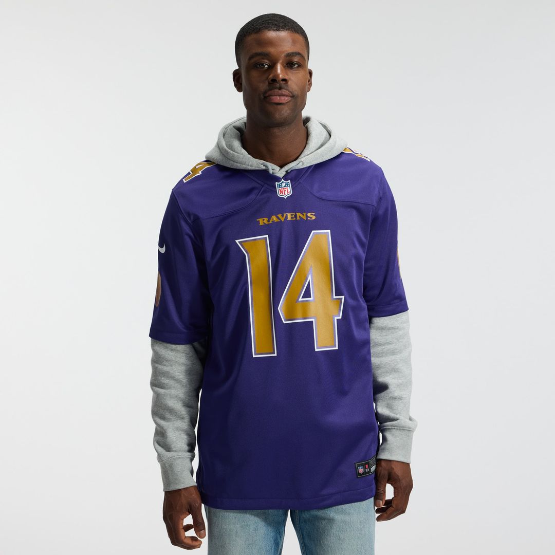 Kyle Hamilton Baltimore Ravens Game Jersey - White
