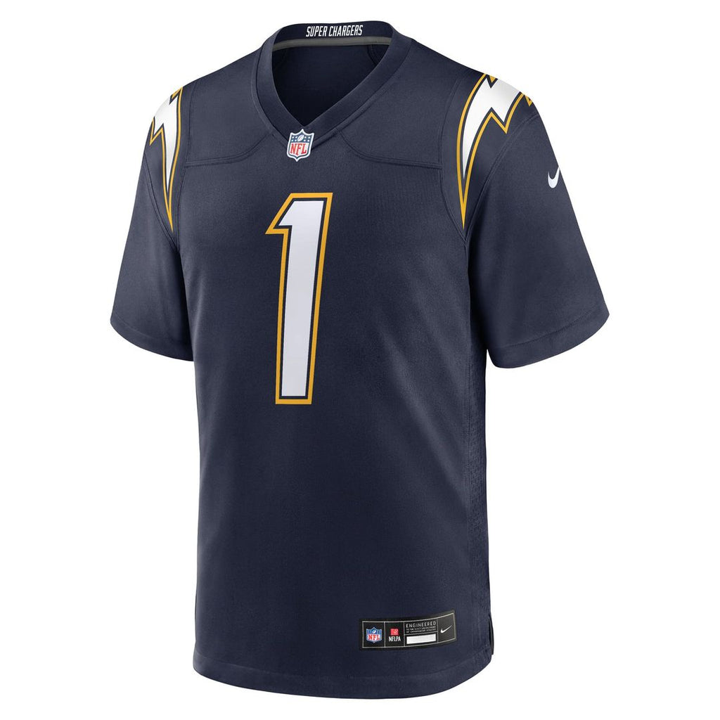 Quentin Johnston Los Angeles Chargers Game Player Jersey - Powder Blue
