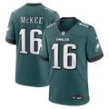 Tanner McKee Philadelphia Eagles Team Game Jersey - Midnight Green