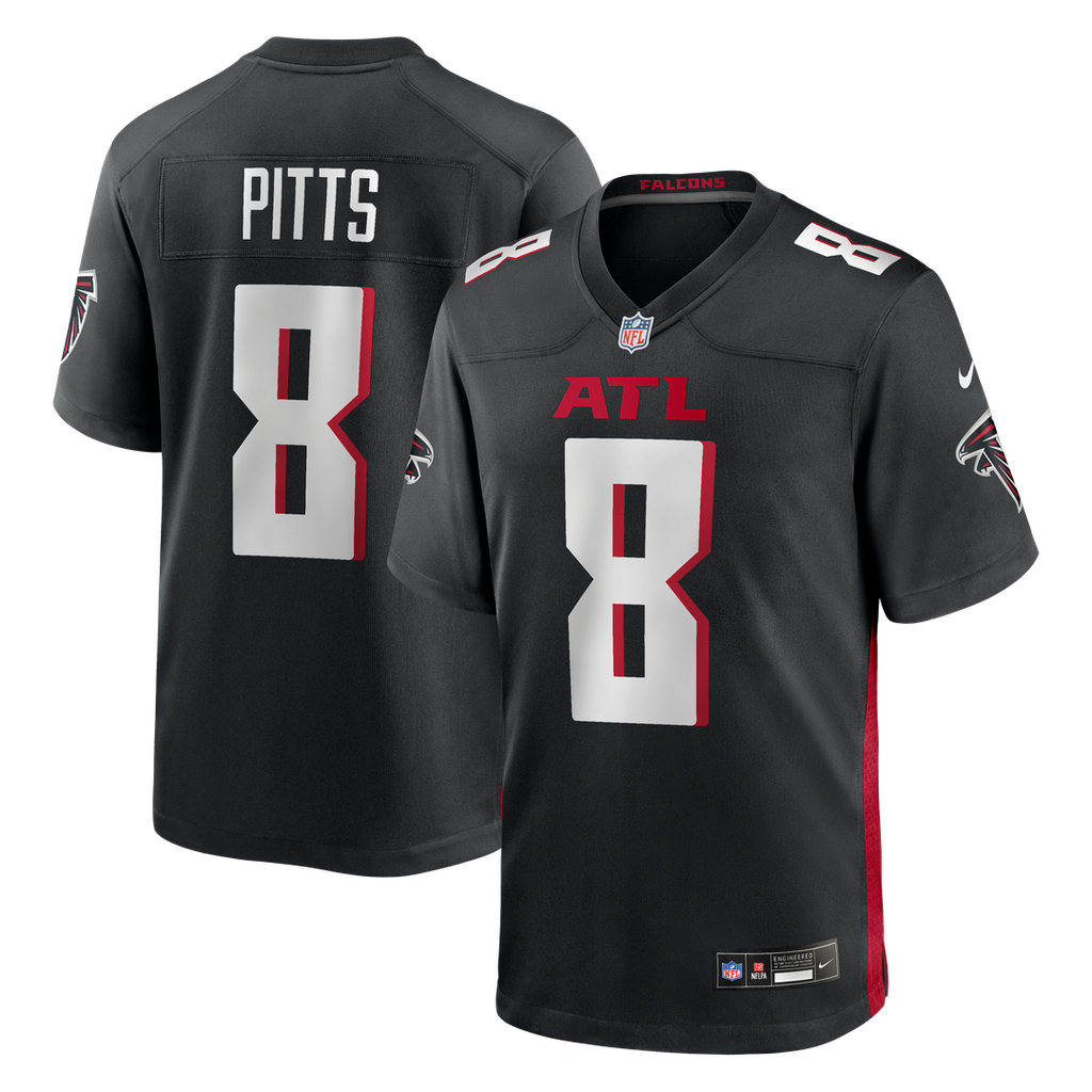 Kyle Pitts Atlanta Falcons Game Jersey - Black