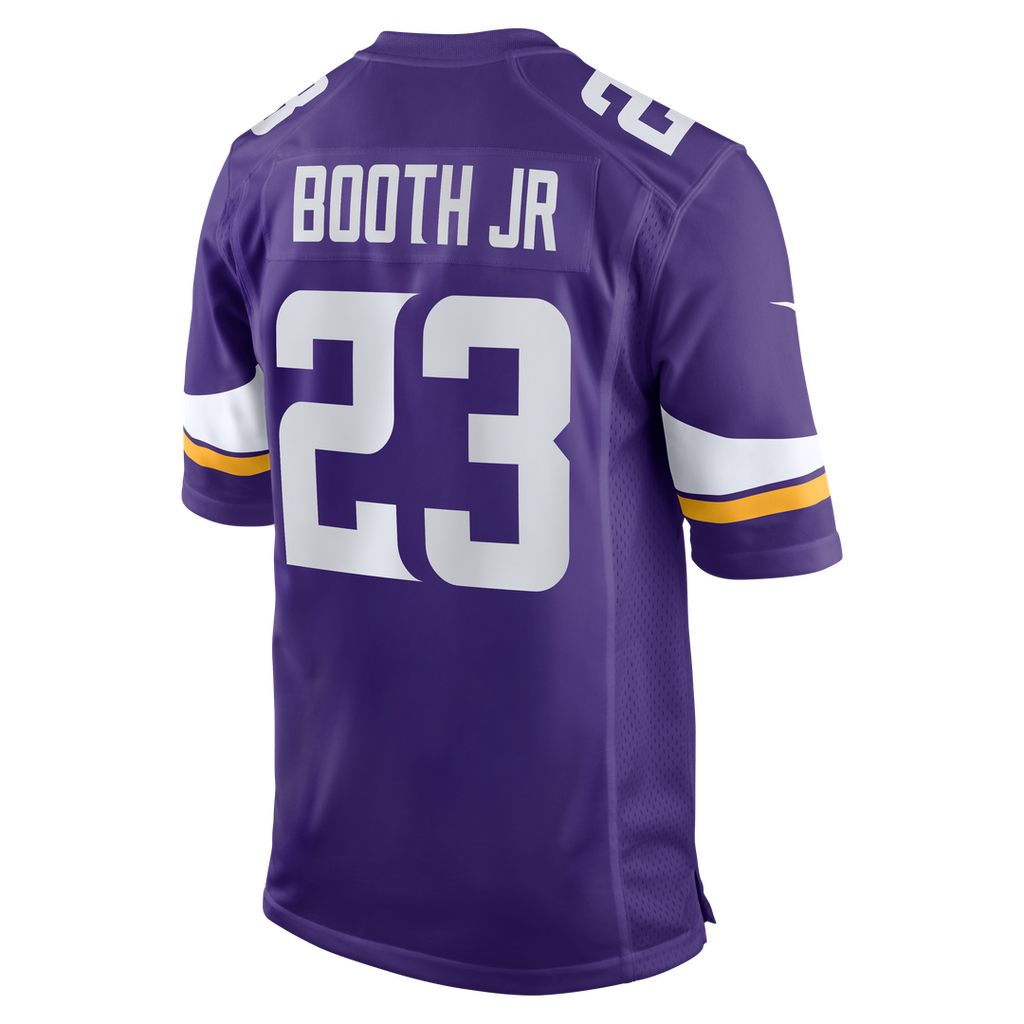 Andrew Booth Jr. Minnesota Vikings Player Game Jersey - Purple