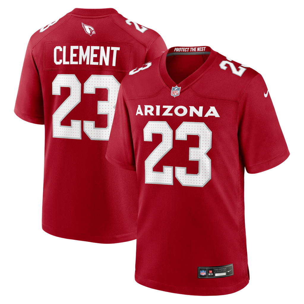 Corey Clement Arizona Cardinals Team Game Jersey - Cardinal