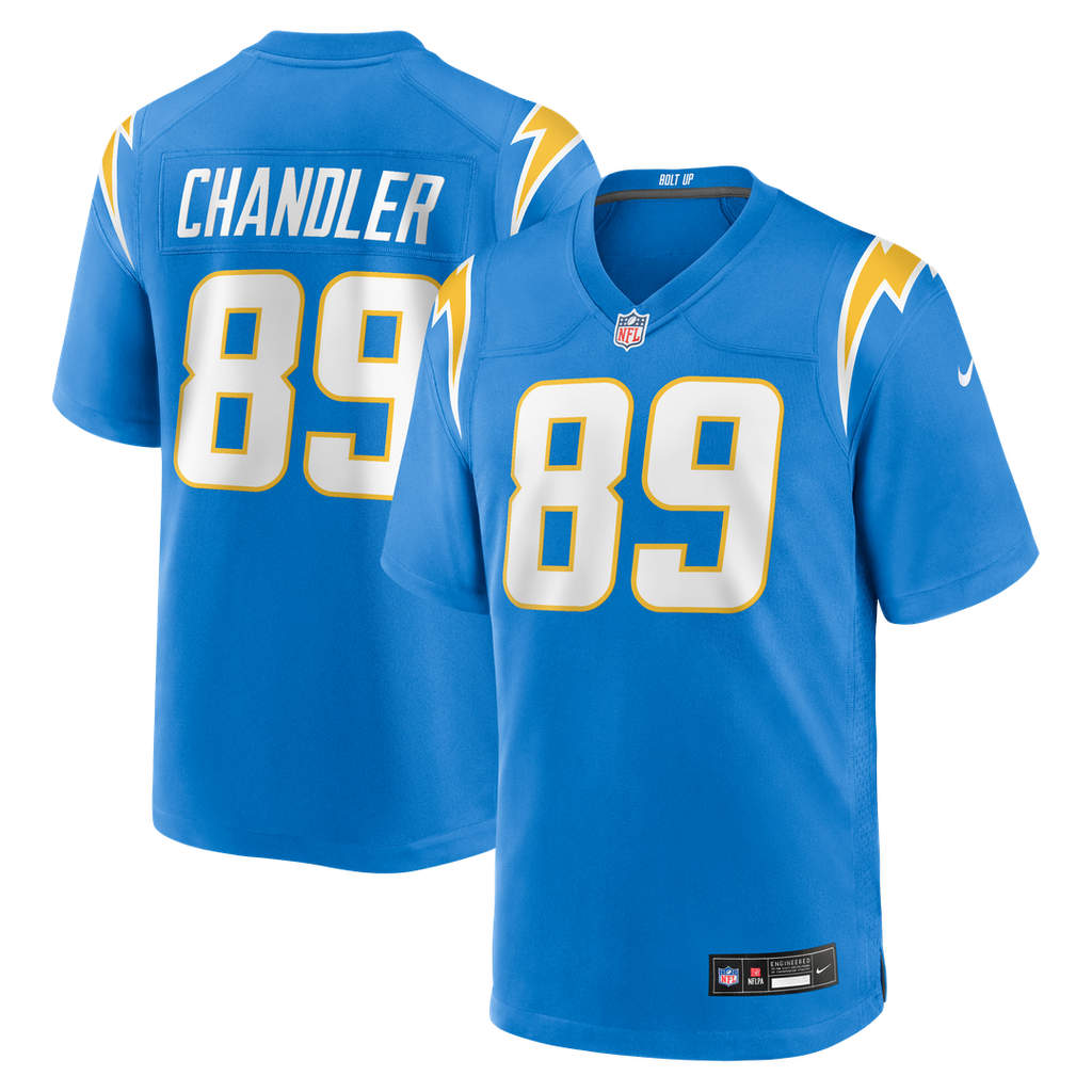 Wes Chandler Los Angeles Chargers Retired Player Jersey - Powder Blue