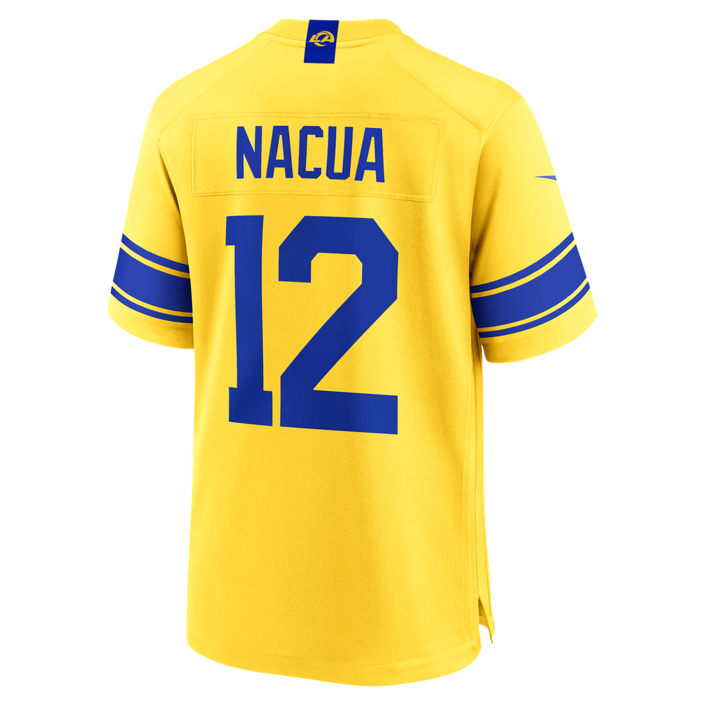 Puka Nacua Los Angeles Rams Team Game Player Jersey - Royal