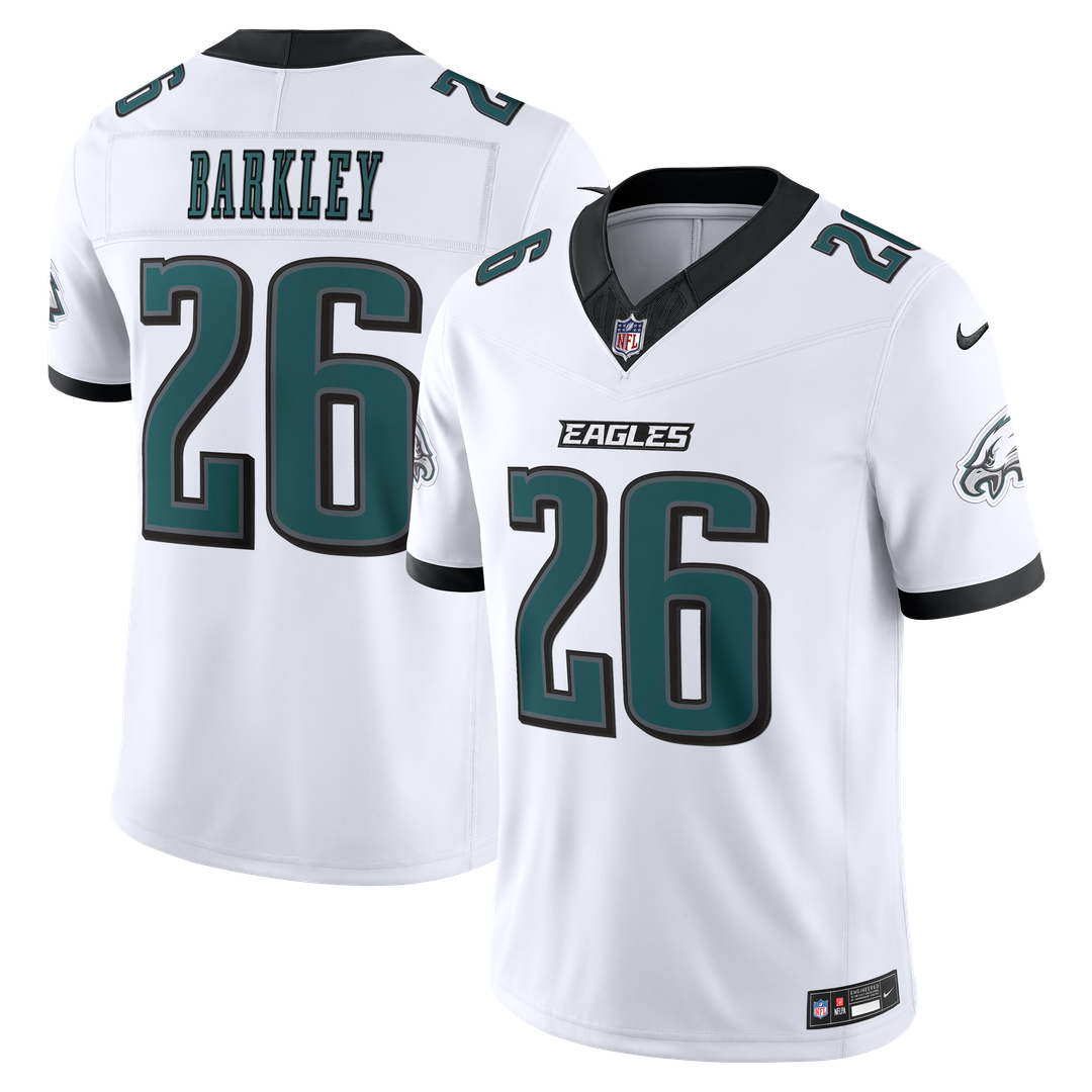 Saquon Barkley Philadelphia Eagles Team Vapor F.U.S.E. Stitched Limited Jersey - Midnight Green