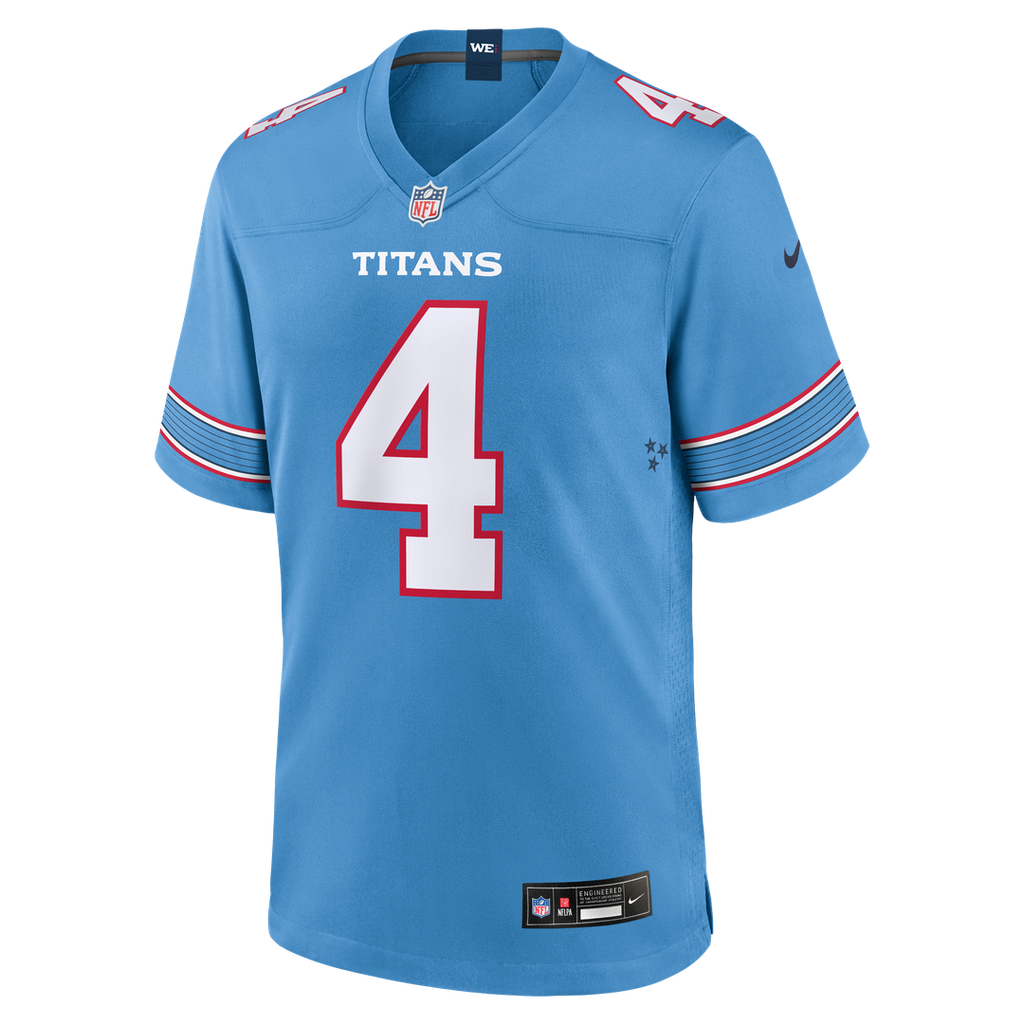 Wan'Dale Robinson Tennessee Titans Team Game Jersey - Light Blue