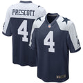 Dak Prescott Dallas Cowboys Alternate Game Team Jersey - Navy