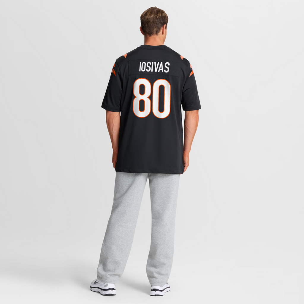 Andrei Iosivas Cincinnati Bengals Team Game Jersey - Black