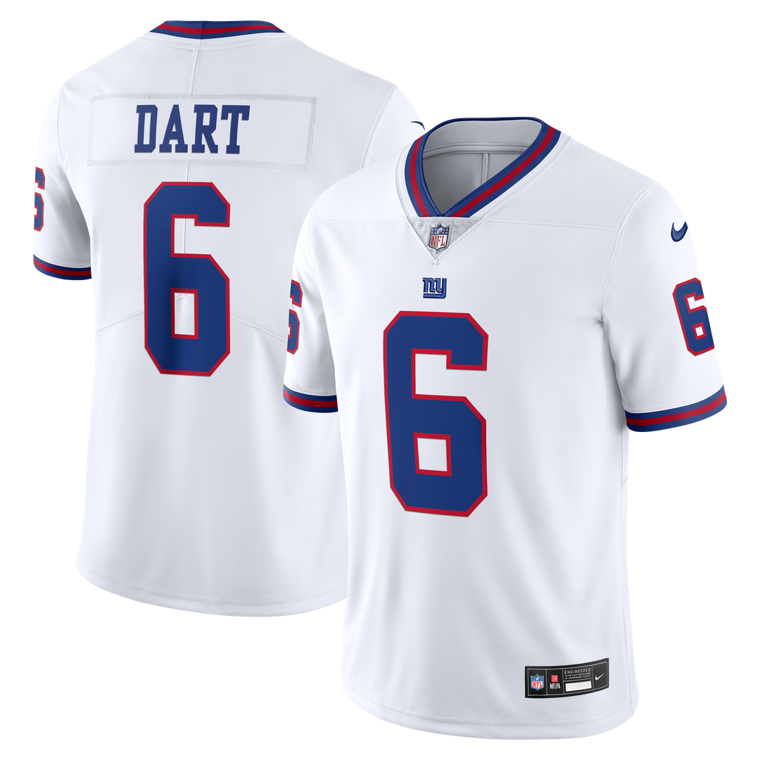 Jaxson Dart New York Giants Legacy Vapor Untouchable Stitched Limited Jersey - Royal