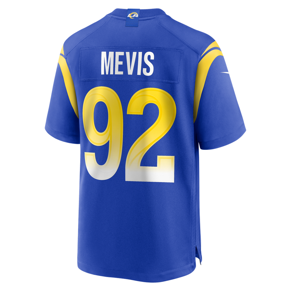 Harrison Mevis Los Angeles Rams Team Game Jersey - Royal