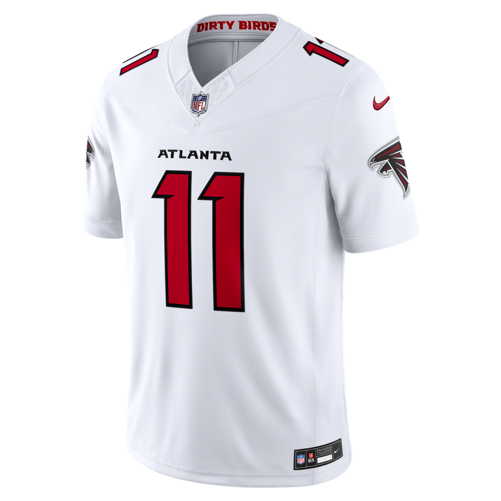 Jalon Walker Atlanta Falcons Team Vapor F.U.S.E. Stitched Limited Jersey - Red