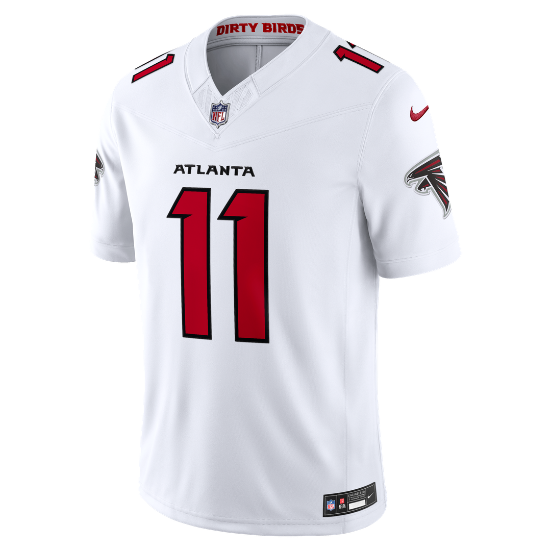 Jalon Walker Atlanta Falcons Team Vapor F.U.S.E. Stitched Limited Jersey - Red