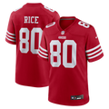 Jerry Rice San Francisco 49ers Retired Game Player Jersey - Scarlet
