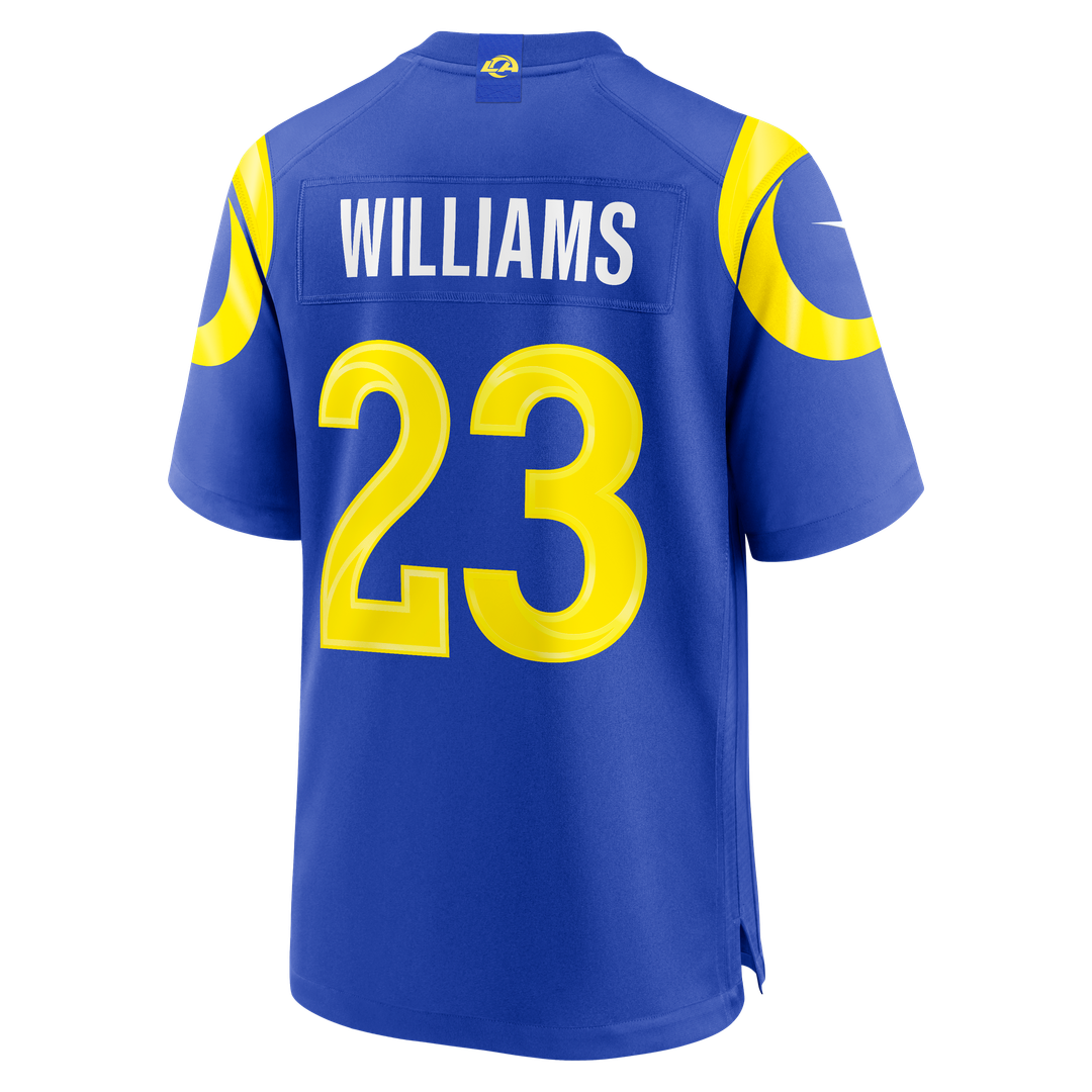 Kyren Williams Los Angeles Rams Team Game Player Jersey - Royal