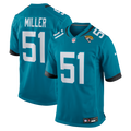 Ventrell Miller Jacksonville Jaguars Game Jersey - Teal