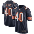 Gale Sayers Chicago Bears Game Retired Player Jersey - Navy