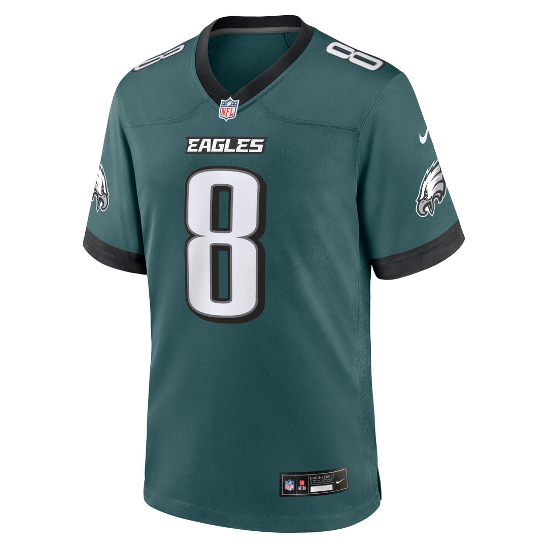 Tank Bigsby Philadelphia Eagles Team Game Jersey - Midnight Green