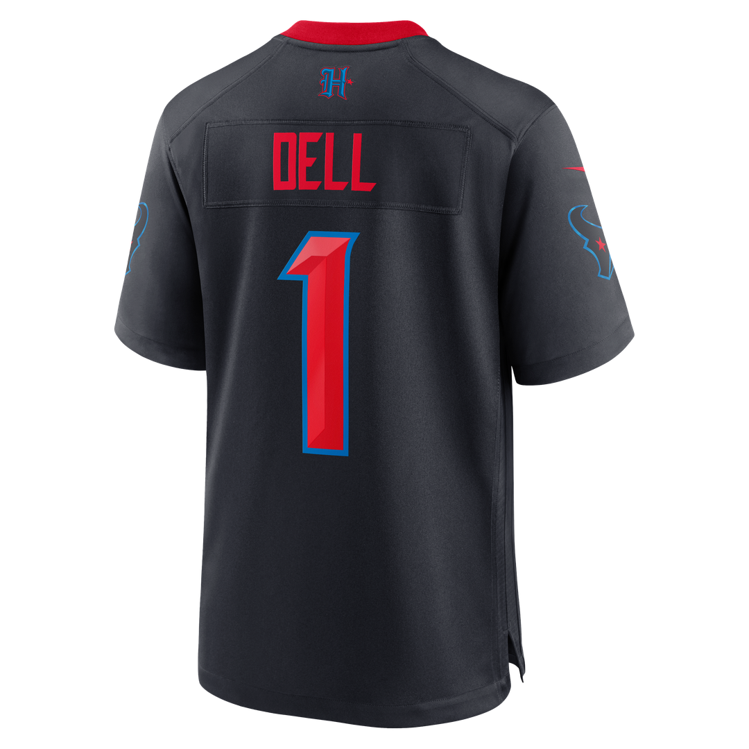 Tank Dell Houston Texans Alternate Game Jersey - Navy