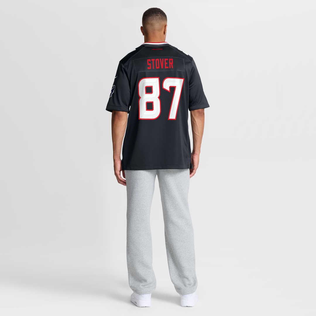 Cade Stover Houston Texans Game Jersey - Navy