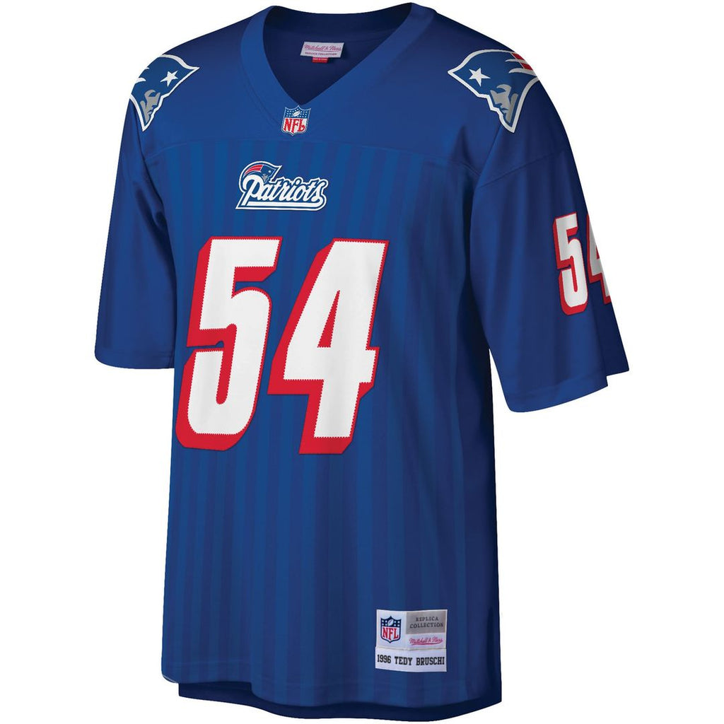 Tedy Bruschi New England Patriots Legacy Replica Jersey - Royal