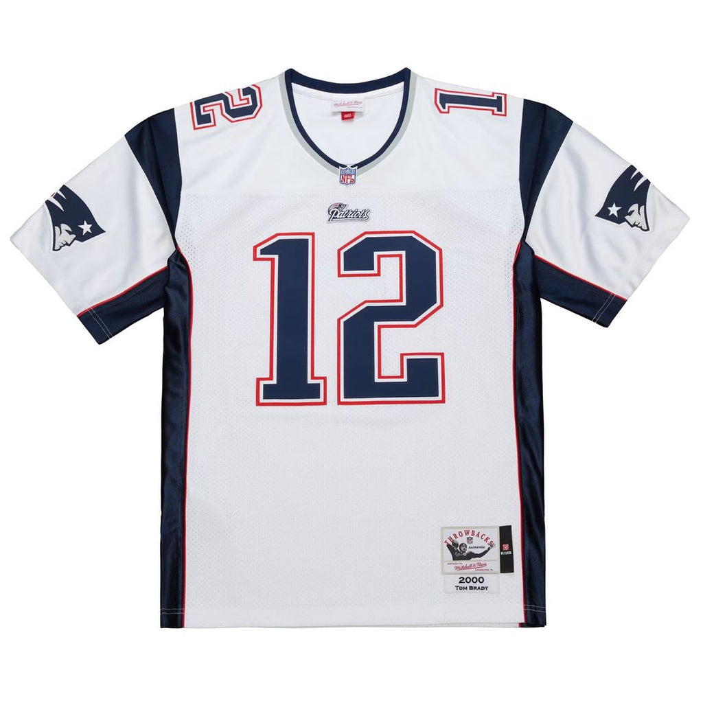 Tom Brady New England Patriots 2000 Big & Tall Legacy Replica Jersey - White