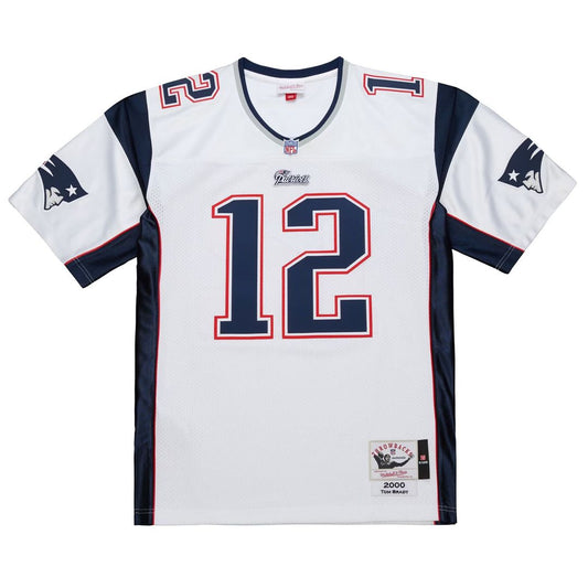 Tom Brady New England Patriots 2000 Big & Tall Legacy Replica Jersey - White