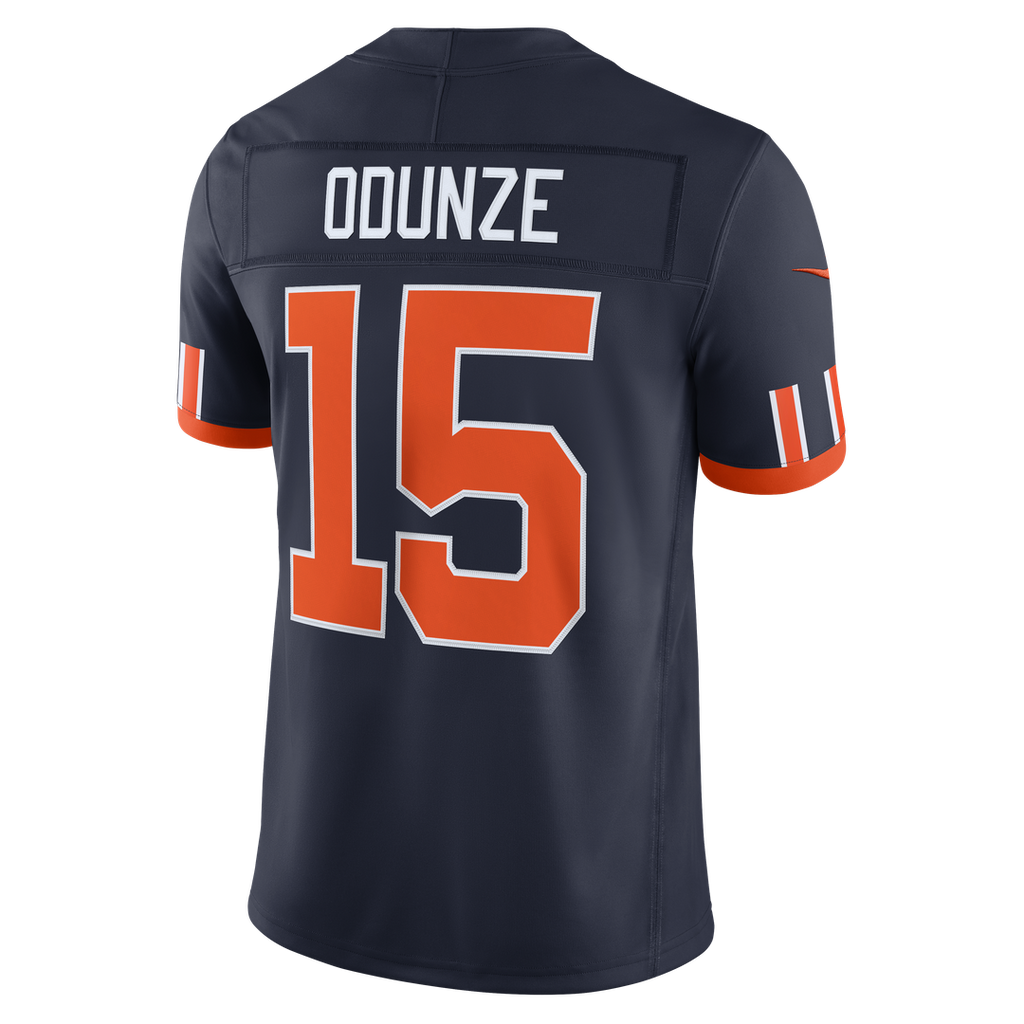 Rome Odunze Chicago Bears 2026 Rivalries Collection Stitched Limited Jersey - Navy