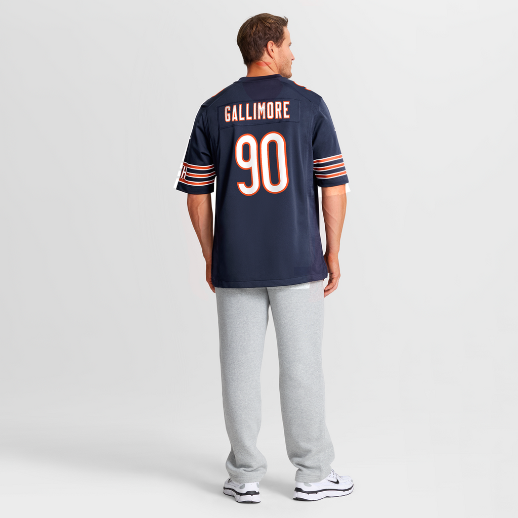 Neville Gallimore Chicago Bears Team Game Jersey - Navy