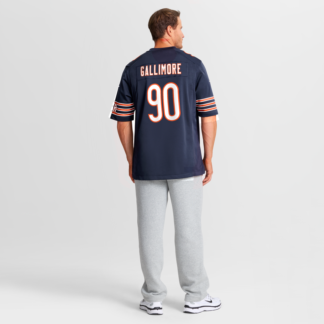 Neville Gallimore Chicago Bears Team Game Jersey - Navy