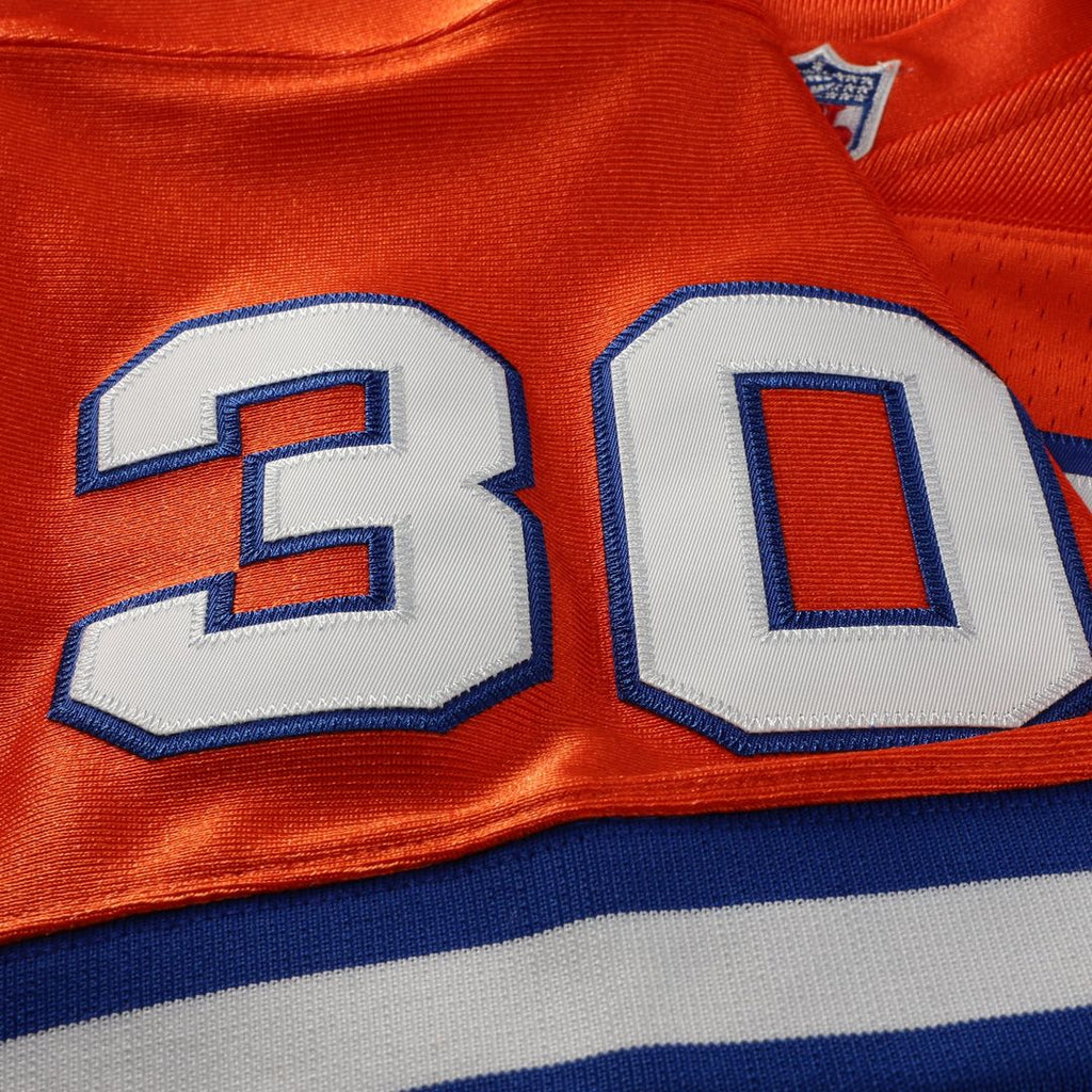 Terrell Davis Denver Broncos 1995 Authentic Throwback Retired Player Jersey - Orange