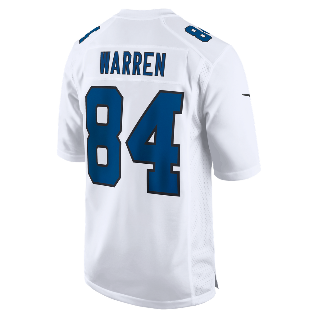 Tyler Warren Indianapolis Colts Fashion Game Jersey - Carbon Black