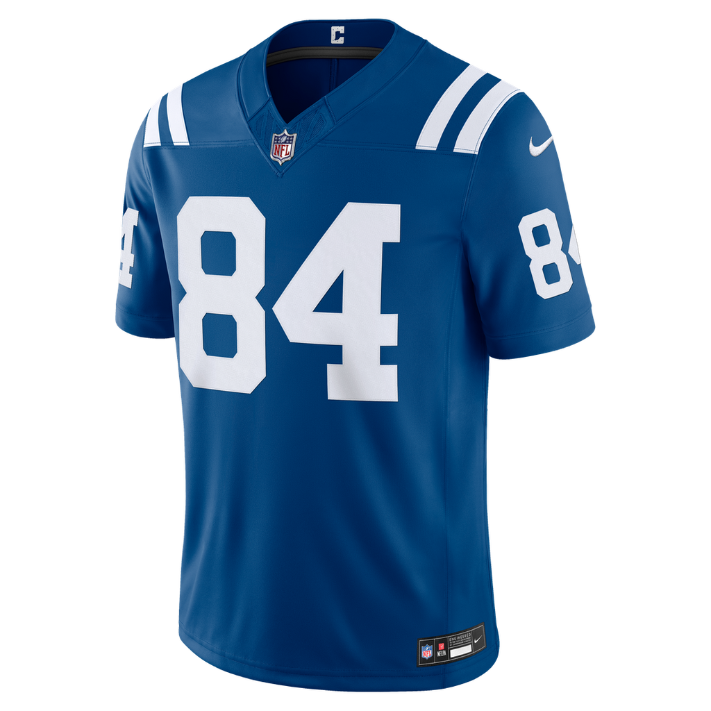 Tyler Warren Indianapolis Colts Team Vapor F.U.S.E. Stitched Limited Jersey - Royal