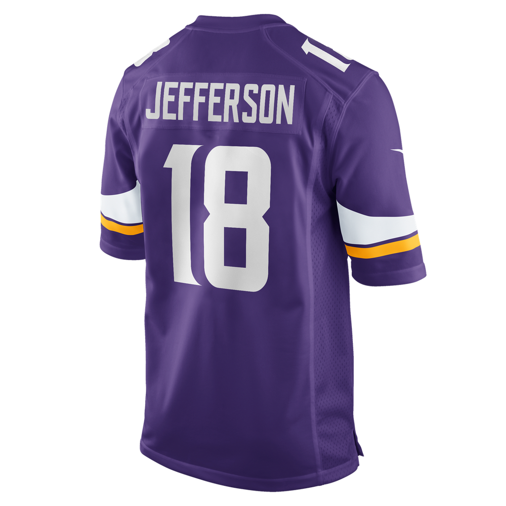 Justin Jefferson Minnesota Vikings Game Player Jersey - White