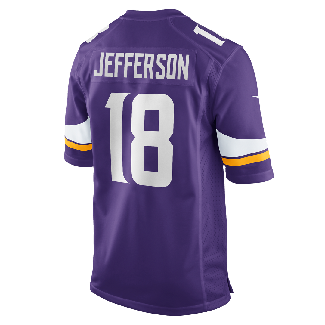 Justin Jefferson Minnesota Vikings Game Player Jersey - White
