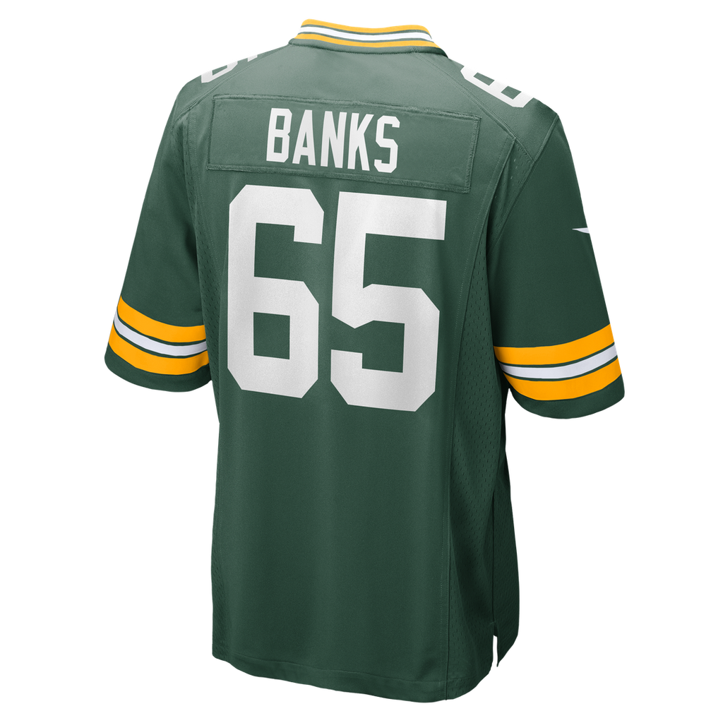 Aaron Banks Green Bay Packers Team Game Jersey - Green