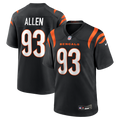 Jonathan Allen Cincinnati Bengals Team Game Jersey - Black