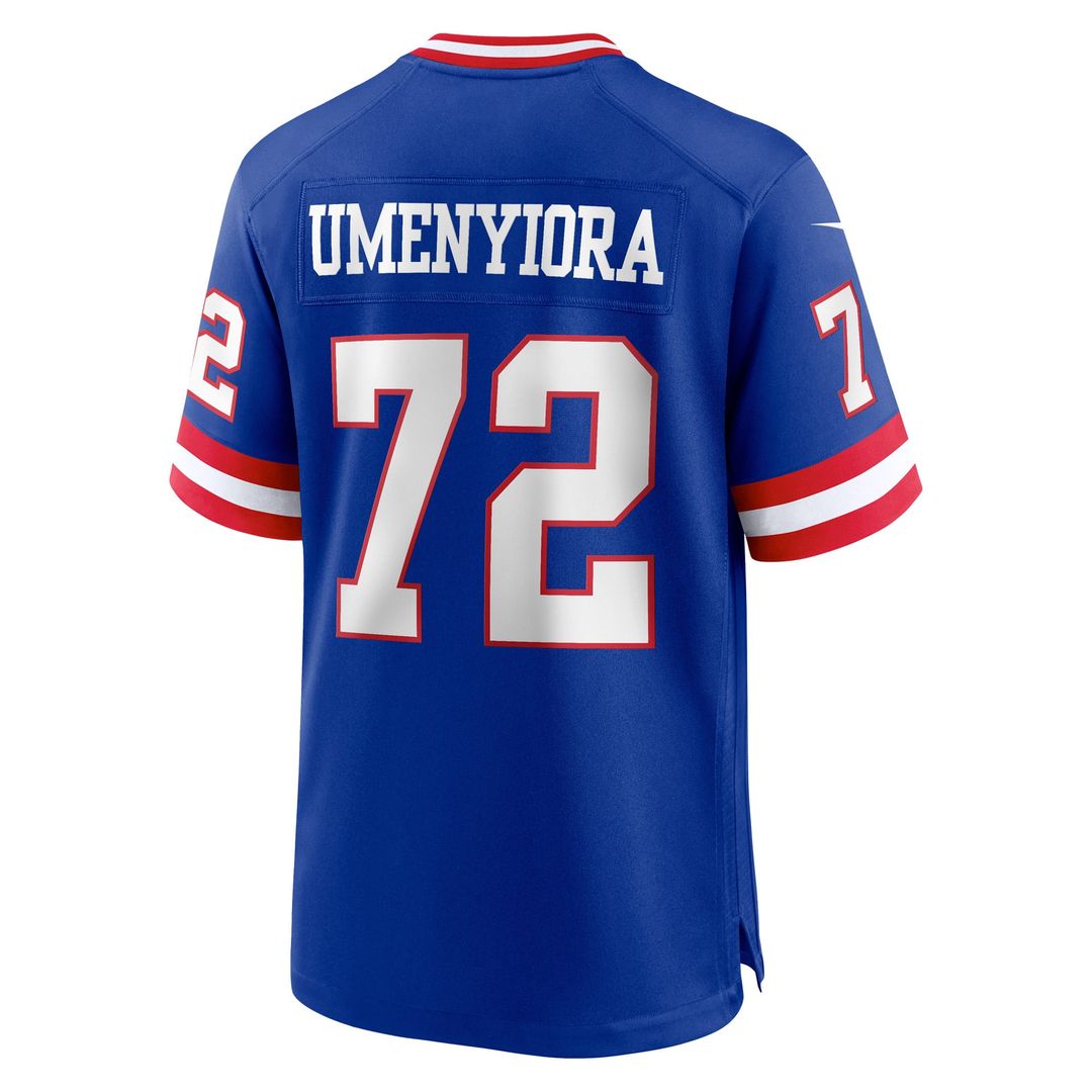 Osi Umenyiora New York Giants Retired Player Alternate Game Jersey - Royal