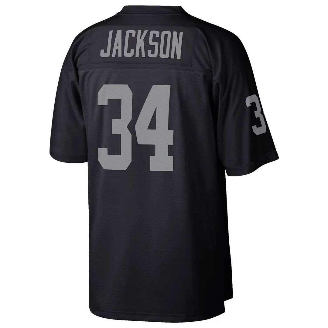Bo Jackson Las Vegas Raiders Legacy Replica Jersey - Black
