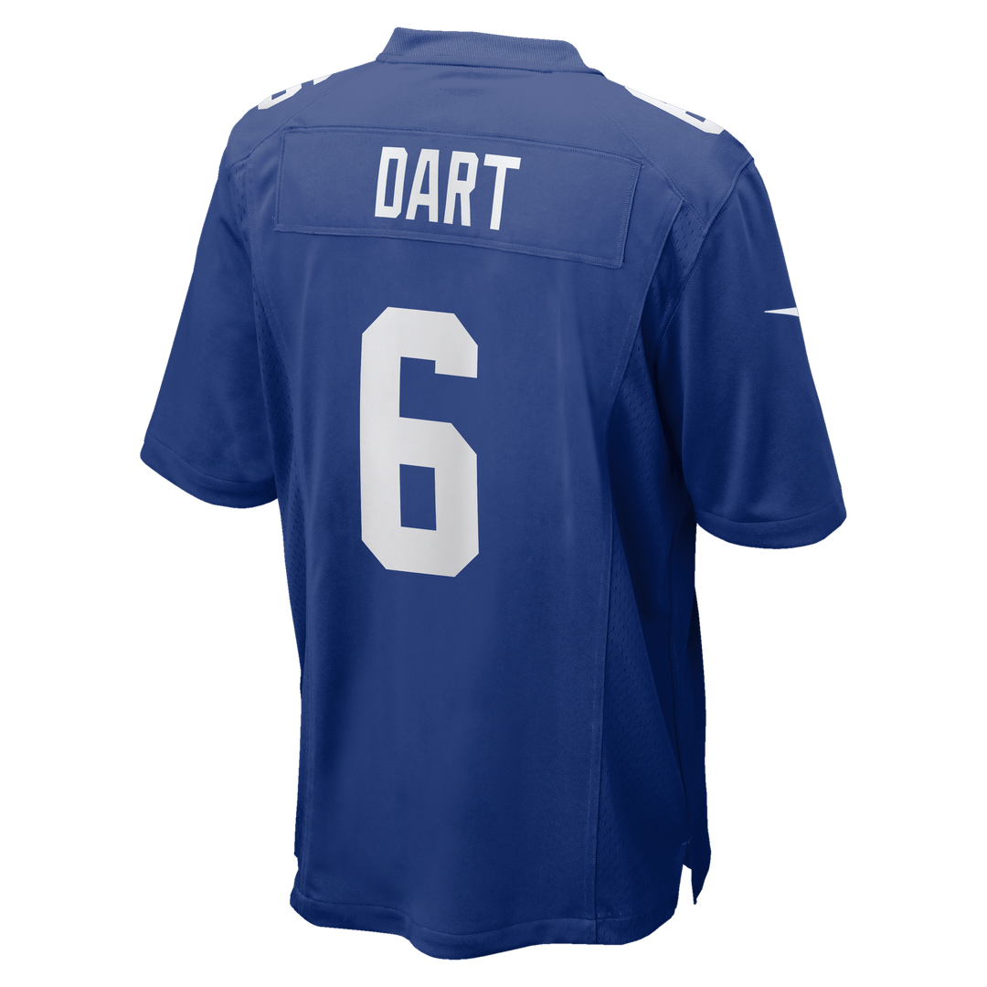 Jaxson Dart New York Giants Team Game Jersey - Royal