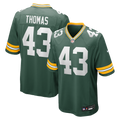 Kiondre Thomas Green Bay Packers Game Player Jersey - Green