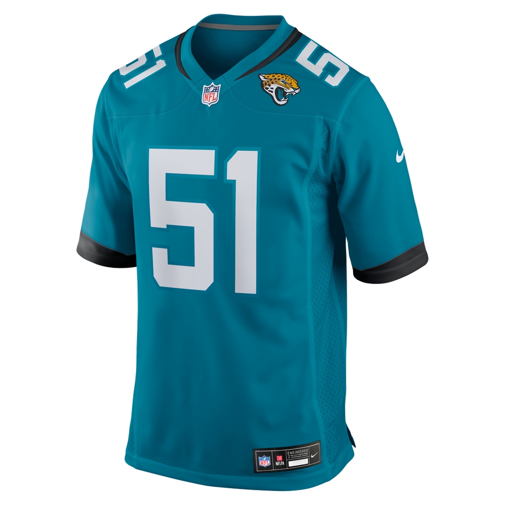 Ventrell Miller Jacksonville Jaguars Game Jersey - Teal