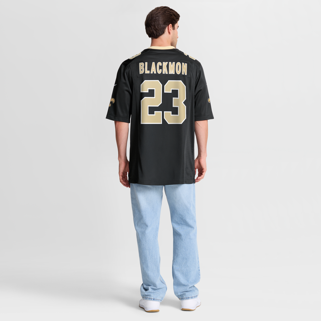 Julian Blackmon New Orleans Saints Team Game Jersey - Black