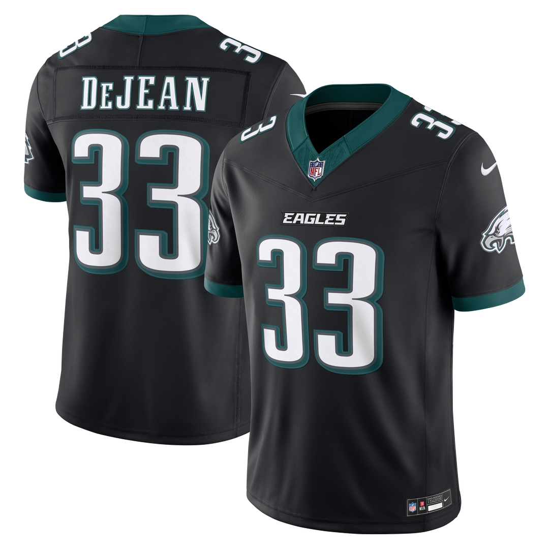 Cooper DeJean Philadelphia Eagles Team Vapor F.U.S.E. Stitched Limited Jersey - Midnight Green