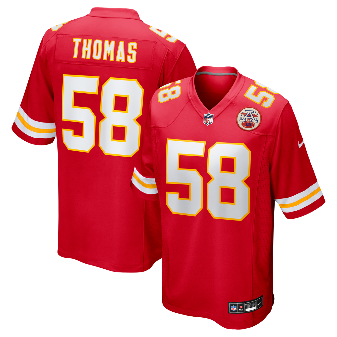 Derrick Thomas Kansas City Chiefs Retired Player Game Jersey - White