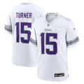 Dallas Turner Minnesota Vikings Alternate Game Jersey - White