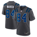 Tyler Warren Indianapolis Colts 2026 Rivalries Collection Game Jersey - Anthracite