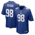 D.J. Reader New York Giants Game Jersey - Royal